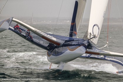 Yacht Racing, Multihull, ORMA 60, Lalou Roucayrol, Banque Populaire IV
