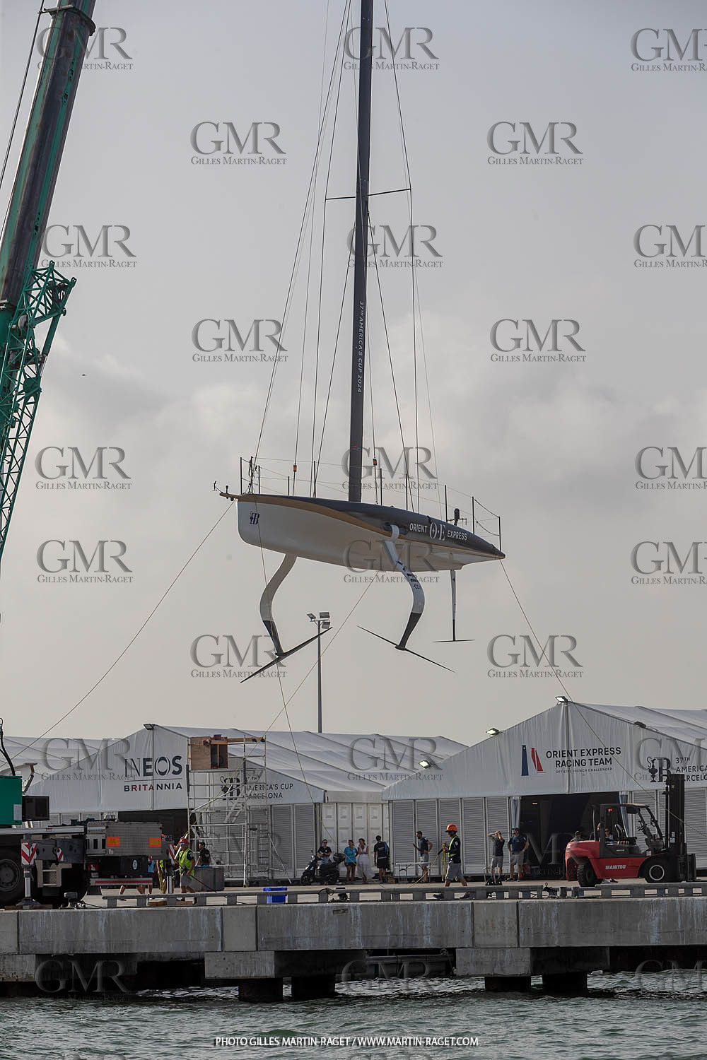 15 09 2023, Vilanova i La Geltru (ESP), 37th America's Cup, Preliminary Regatta N° 1, Race Day 3