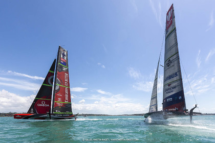 12 01 2021, Auckland (NZL), 36th America's Cup, Practice Racing