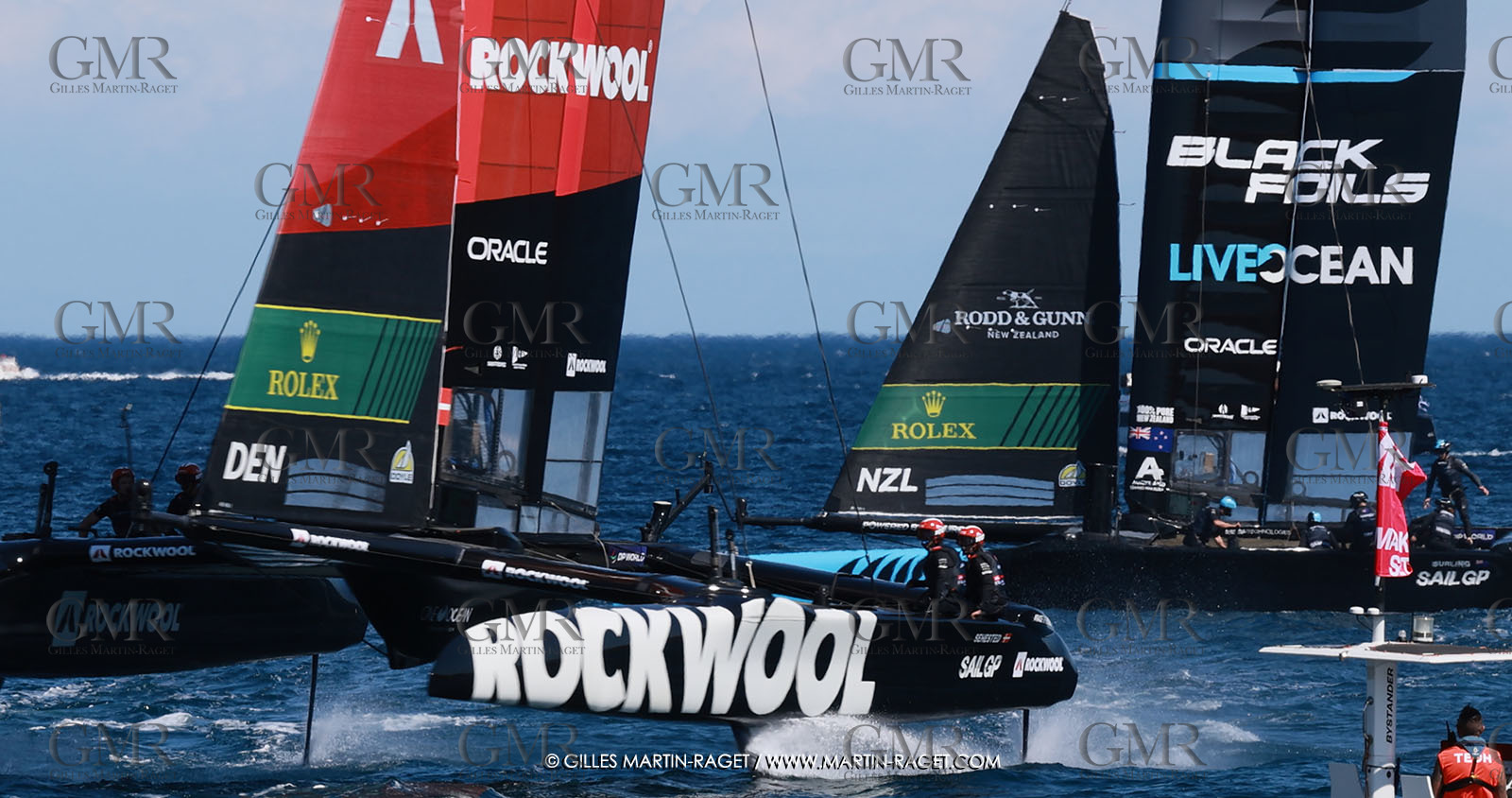 10 09 2025, Saint-Tropez,(FRA), Rockwool SailGP France Saint-Tropez, Race Day 1