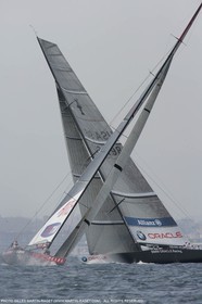 16 05 2007-Valencia (Spain)- 32nd America's Cup - Louis Vuitton Cup - Semi-final - Day 3 - BMW ORACLE racing