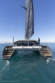 05 02 2019, La Grande Motte (FRA,34), Gunboat 68 sail testing  2