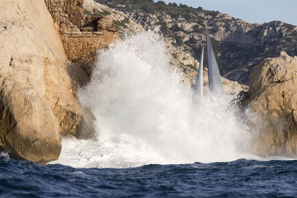 08 01 2016, Marseille (FRA, 13), Cruising in winter in the Calanques
