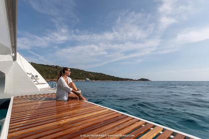 30 08 2018, Porto Vecchio (FRA, South Corsica) Chantier Fountaine-Pajot, Alegria 67