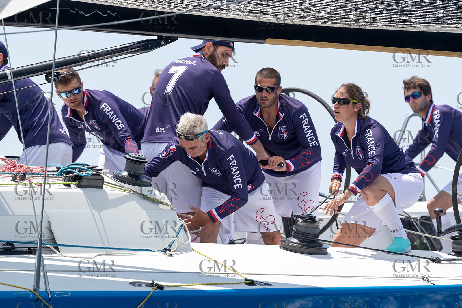 07 06 2021, Marseille (FRA,13), SSL Team France, Entraînement à bord de Tonerre de Glenn