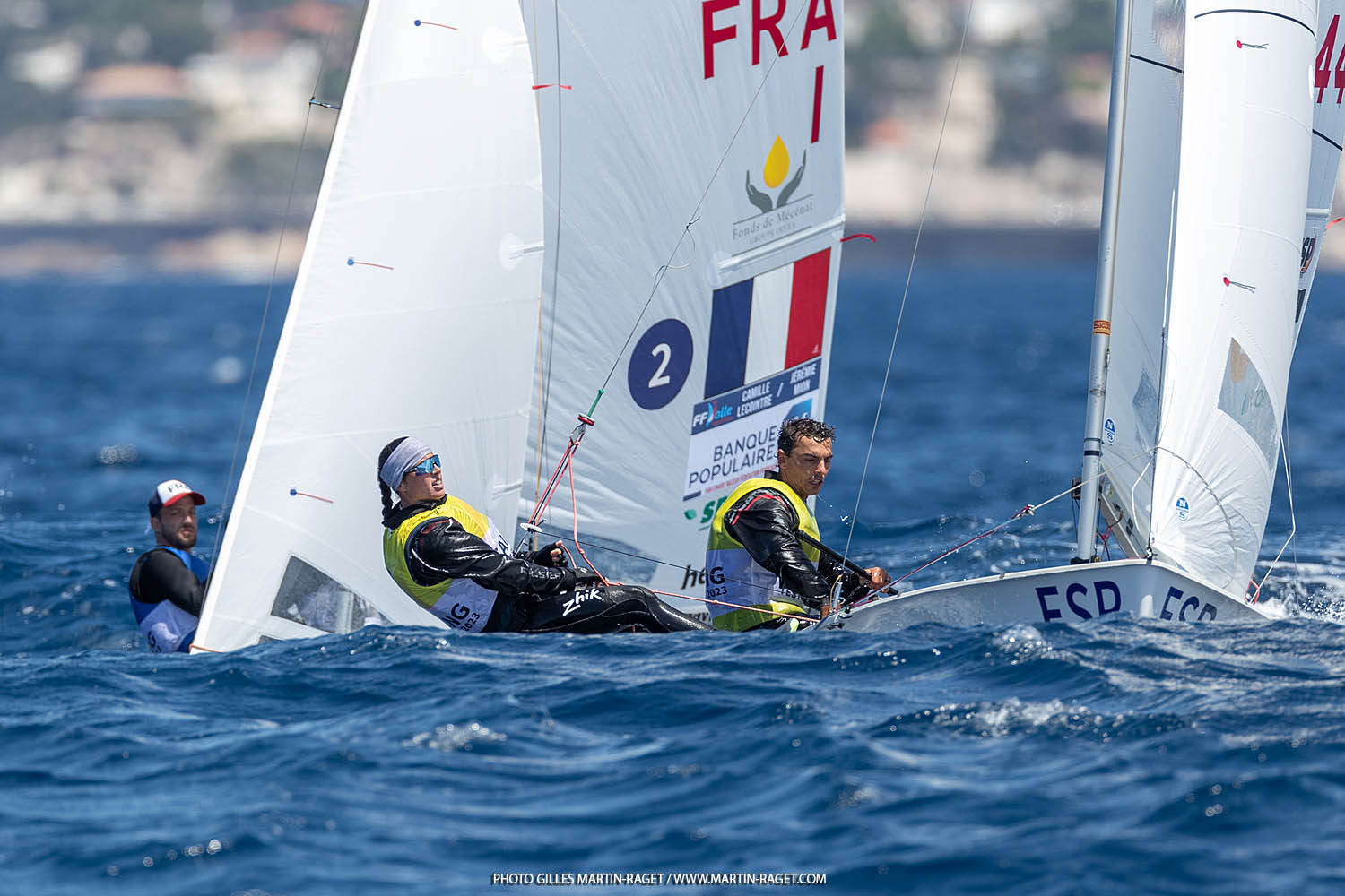 13 07 2023, Marseille (FRA) Paris 2024 Olympic Games Sailing Test Event, Day 5
