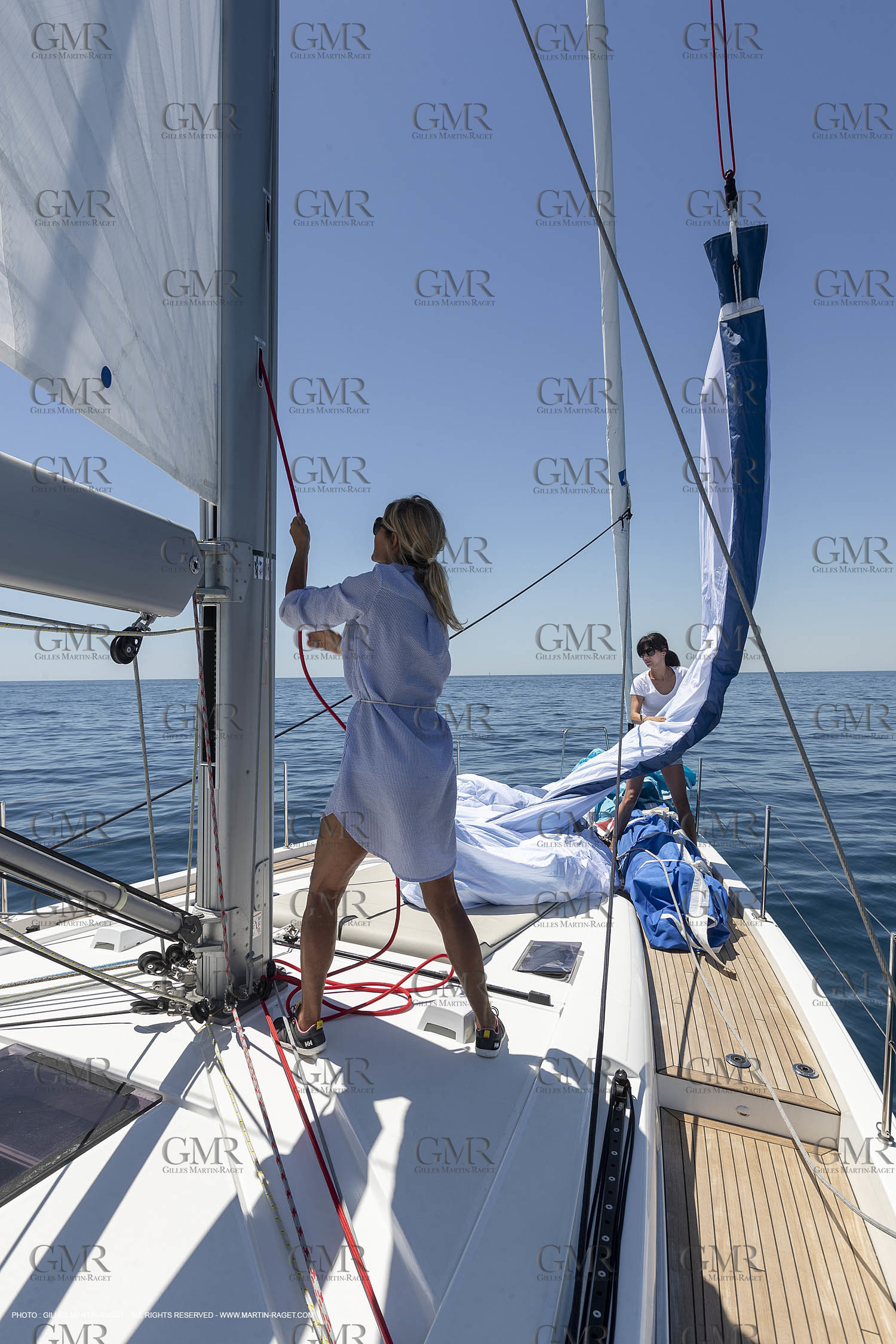 07 07 2020, Marseille (FRA,13) Beneteau Oceanis Yacht 54