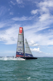 12 01 2021, Auckland (NZL), 36th America's Cup, Practice Racing