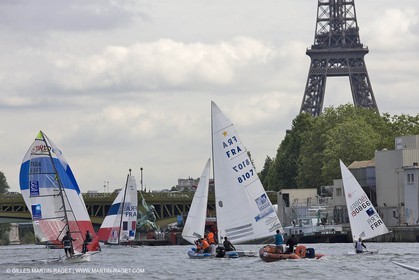 26 05 2008 - Paris (Fra, 75) - Présentation de l'Equipe Olympique de Voile sélectionnée pour les JO de Pékin