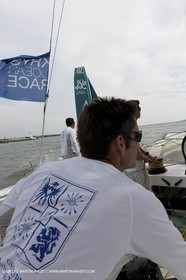 05 07 2012 - New York (USA) - Ocean Krys Race - Speed runs in fornt of NY city