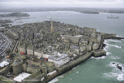 Courses à la voile, courses au large, Route Rhum, Ambiances à saint Malo
