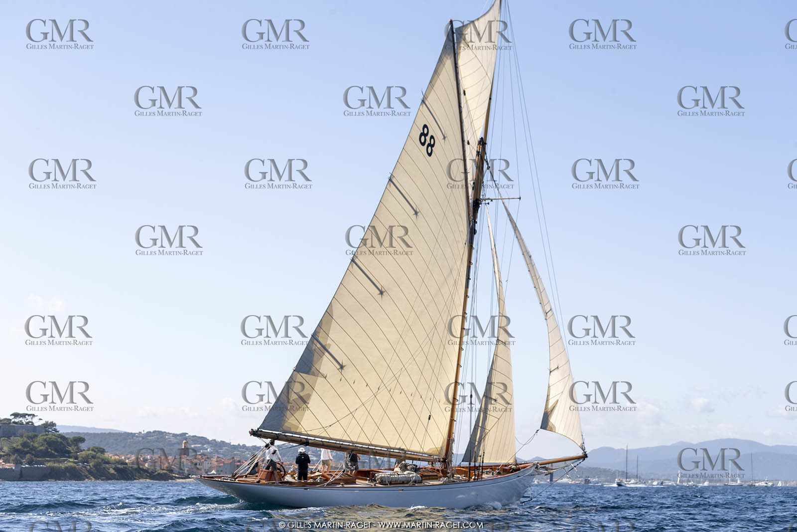 29 09 2018, Saint-Tropez (FRA,83), Voiles de Saint-Tropez 2019, Arrival Cannes-Saint-Tropez and trainings
