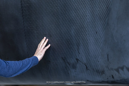 15 02 2022, La Grande Motte (FRA), Gunboat 80  1 hulls delivery