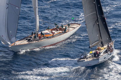 04 10 2025, Saint-Tropez (FRA), Les VoIles de Saint-Tropez 2025, Race Day 6