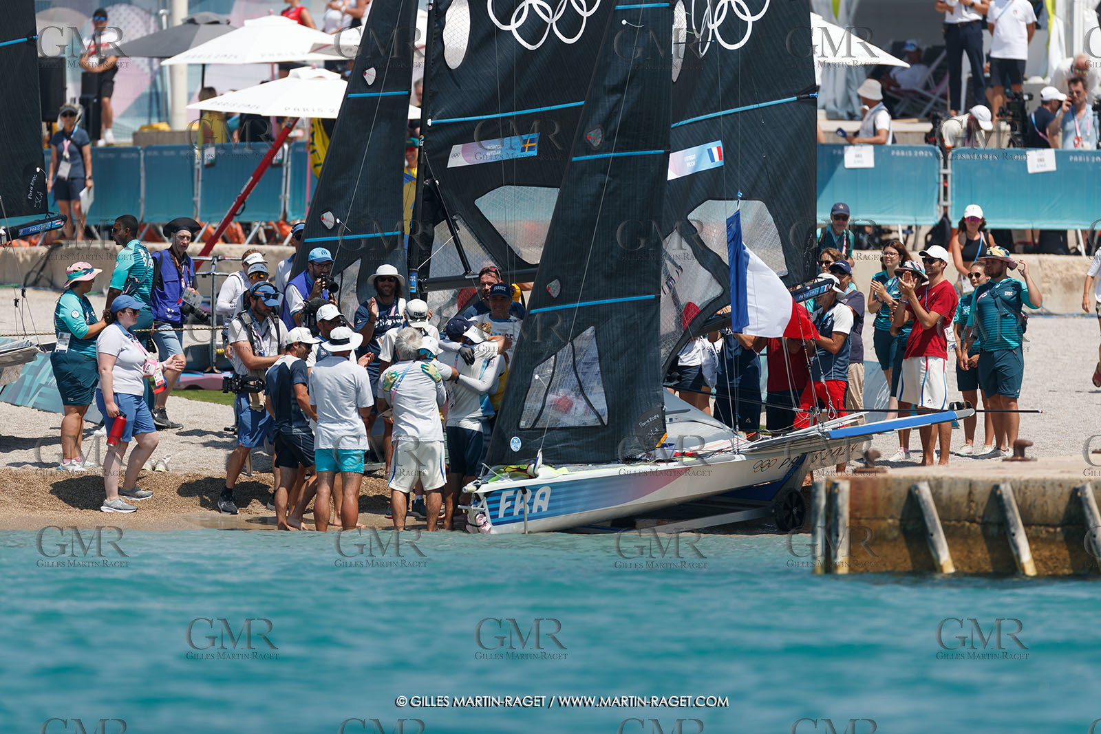 02 08 2024, Marseille (FRA), Paris 2024 Olympic Games, Sailing, Race Day 5,