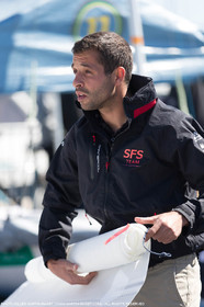 25 04 2016, Hyères (FRA,83), Jeux Olympiques Rio 2016, voile, 470, Sofian Bouvet   Jeremie Mion, SFS Voile