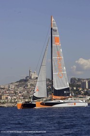 Orange II - Record Mediterranée 2004 - Arrivée à Marseille