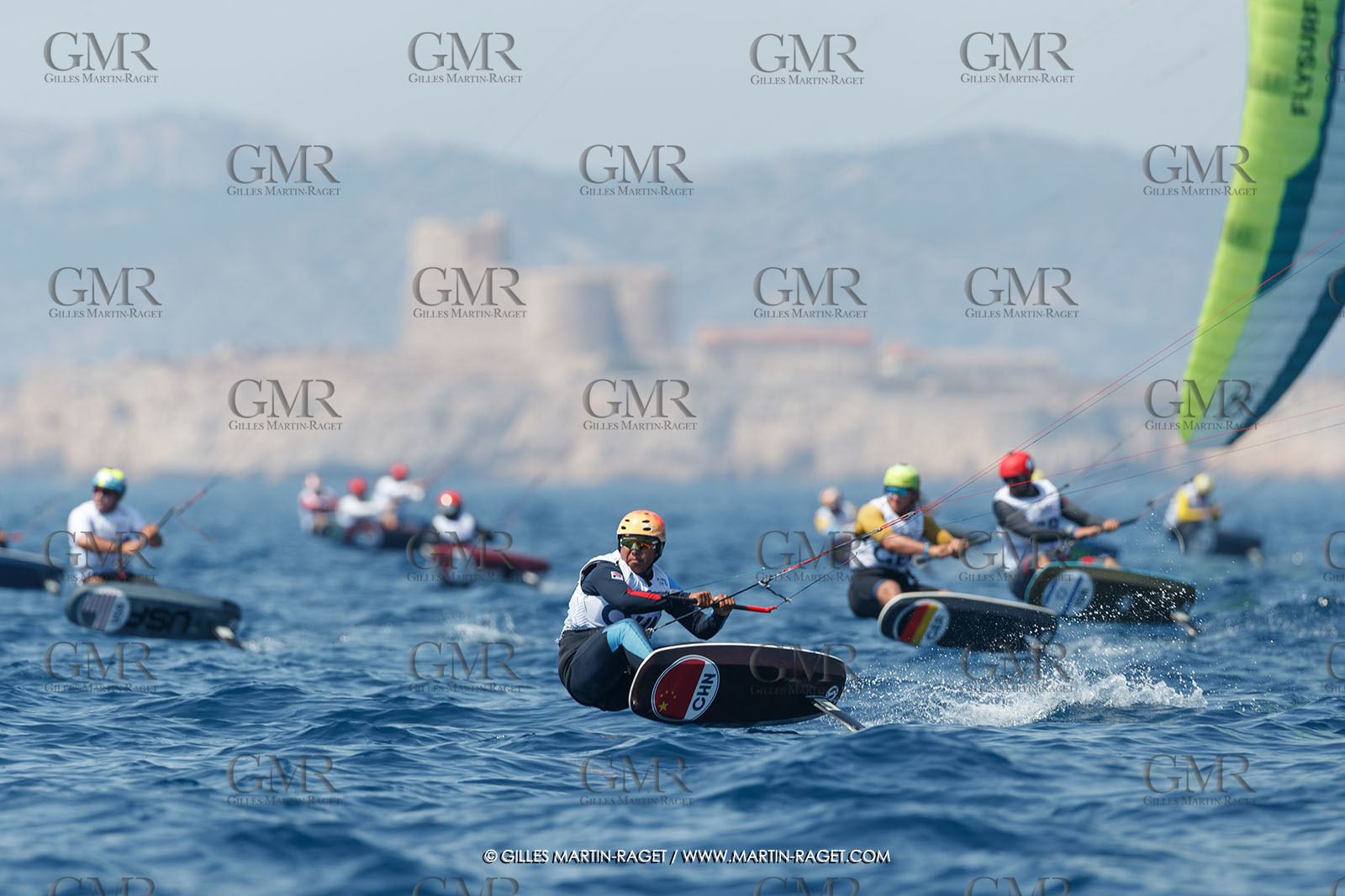 06 08 2024, Marseille (FRA), Paris 2024 Olympic Games, Sailing, Race Day 9