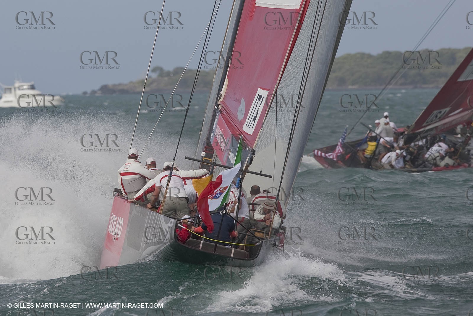 05 02 2009 - Auckland (NZL) -  Louis Vuitton Pacific Series -  Racing Day 4 - Round Robin 2