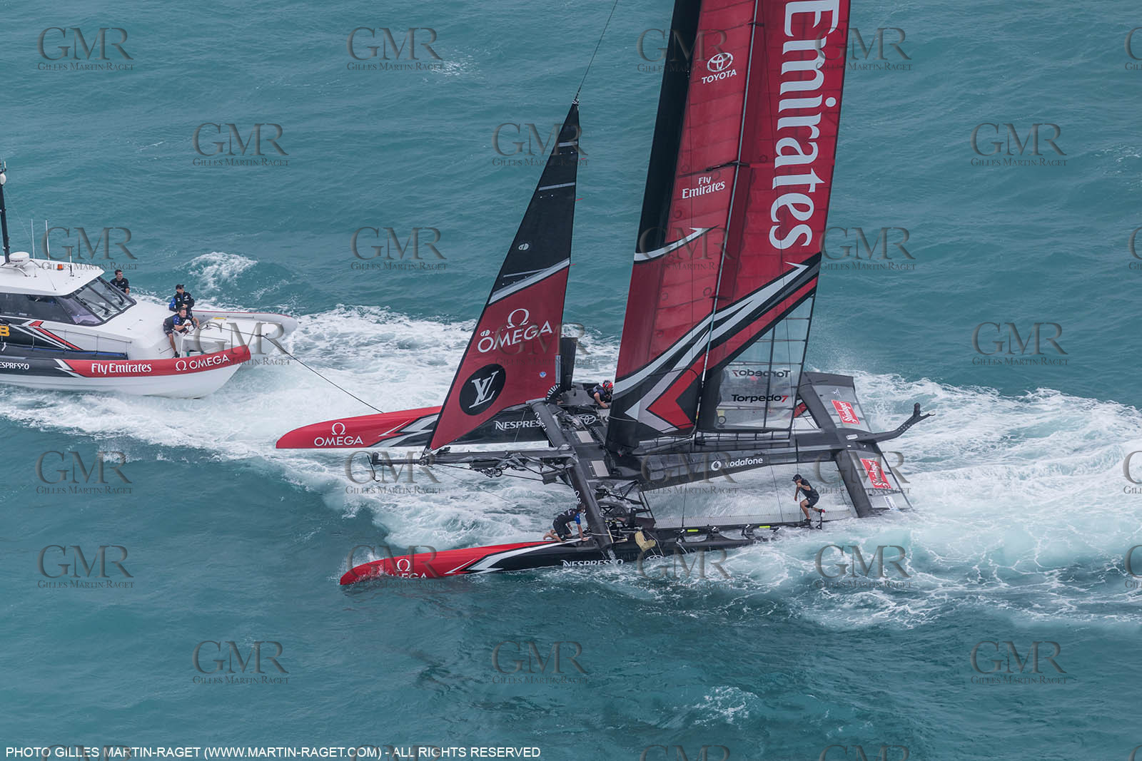 06 06 2017 - Bermuda (BDA) - 35th America's Cup Bermuda 2017 - Louis Vuitton America's Cup Playoffs semi-finals, Day 3