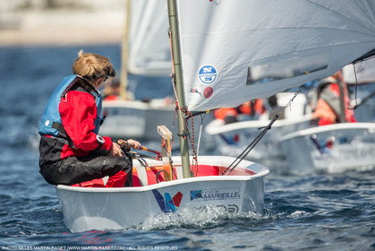 14 04 2016, Marseille (FRA,13), SNIM Dériveurs, Coupe Internationale de Printemps Optimist, Day 4