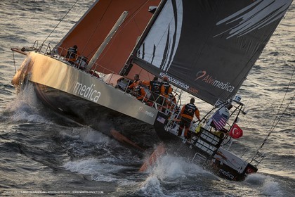 19 11 2014, Cape Town (ZAF), Volvo Ocean Race 2014-15, Team Alvimedica, Start Leg 2