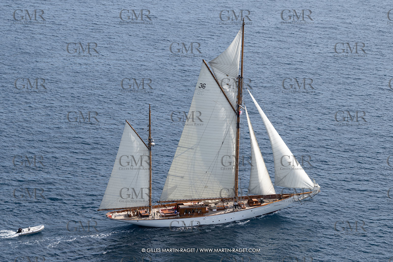 04 10 2025, Saint-Tropez (FRA), Les VoIles de Saint-Tropez 2025, Race Day 6