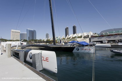 07 10 2008 - San Diego (CA, USA) - America's Cup - BMW ORACLE Racing - 90 ft trimaran sea trials - San Diego session - Day 1