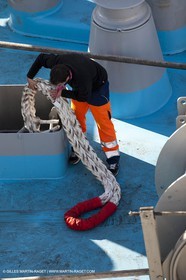 16 02 2012 - Ajaccio (FRA, Corse) - Compagnie la Méridionale - Le Piana en escale à Ajaccio