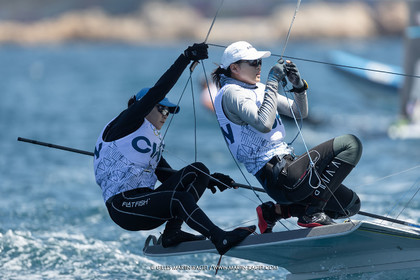 23 07 2024, Marseille (FRA), Paris 2024 Olympic Games, Sailing, Free trainings