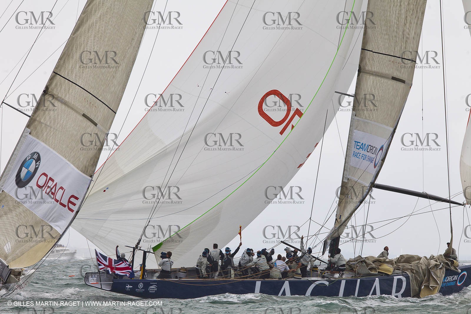 06 08 2010 - Cowes (UK, IOW) - The 1851 Cup -  BMW ORACLE Racing - Day 4.