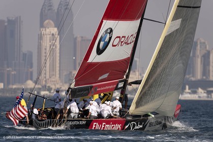 16 11 2010 - Dubai (UAE) - Dubai Louis Vuitton Trophy -  BMW ORACLE Racing Vs Synergy
