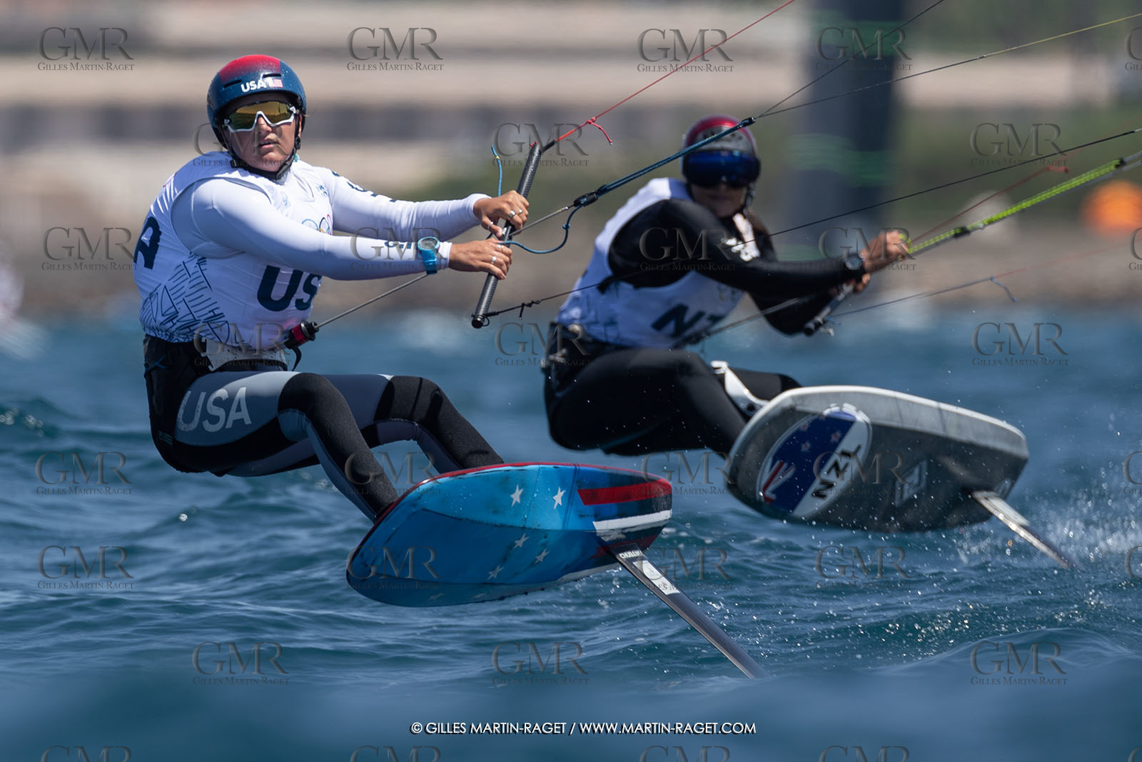 23 07 2024, Marseille (FRA), Paris 2024 Olympic Games, Sailing, Free trainings