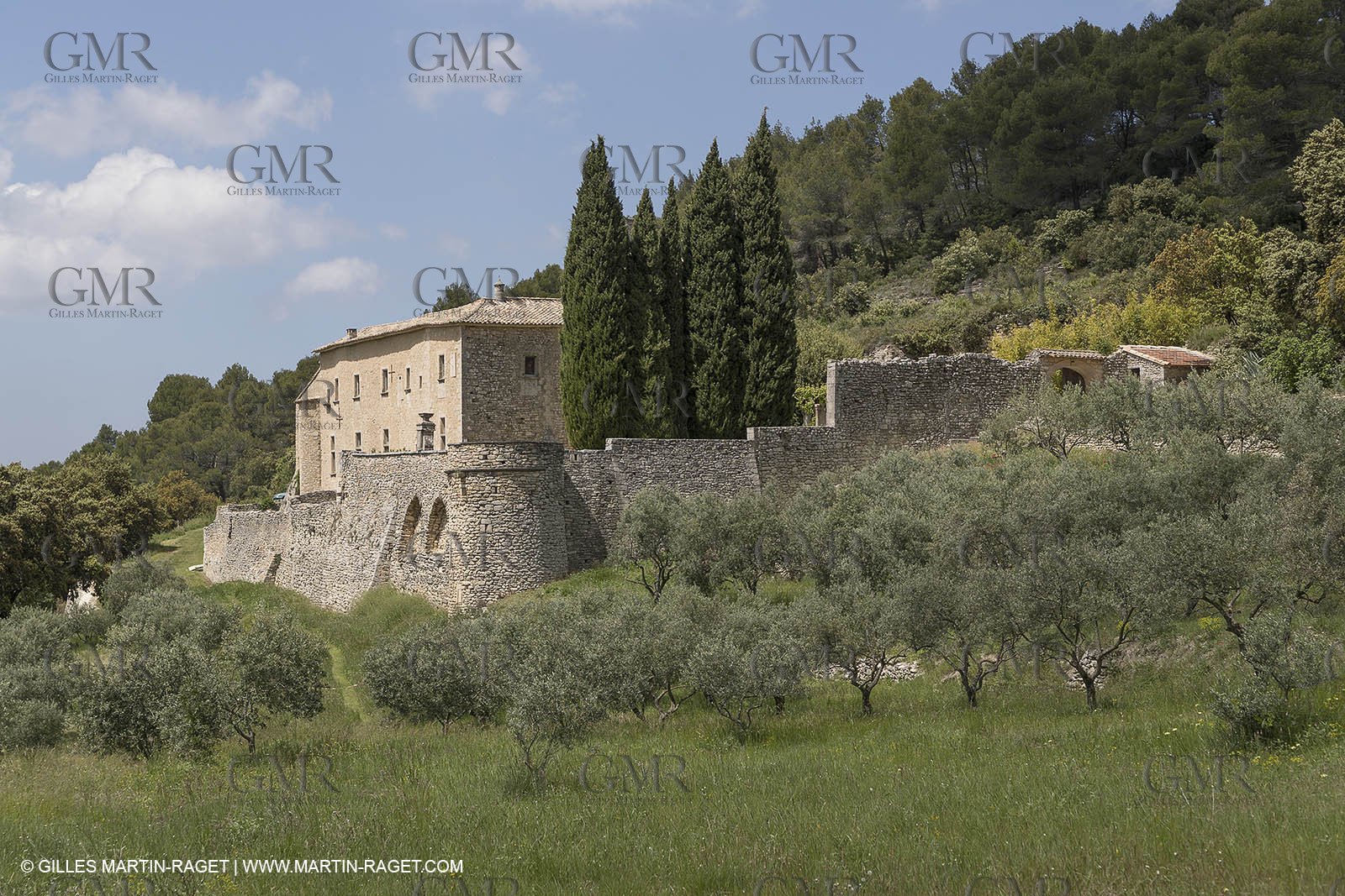 11 05 2018, Lacoste (FRA,84), Abbaye Saint-Hilaire