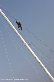 09 10 2010 - Morges (SUI) - L'Hydroptère.CH - 1st sail
