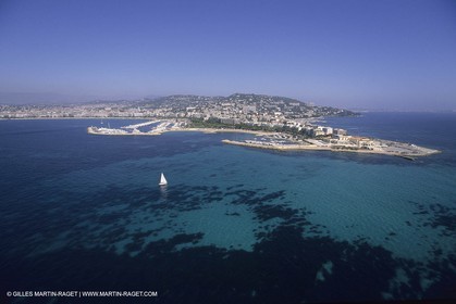 France, Provence, Côte d'Azur, Littoral, Palm beach cannes