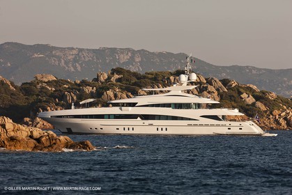 18 08 2011 - La Maddalena (ITA, Sardinia) - Motor yacht Inception