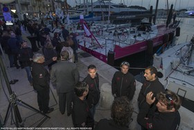 20 03 2015, Saint-Tropez (FRA,83) - 900 Nautiques by SFS, 1 day before start, On the Quay reception