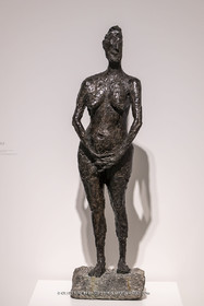30 10 2023, Montpellier (FRA), oeuvre de Germaine Richier, Exposition Centre Pompidou - Musée Fabre 2023,