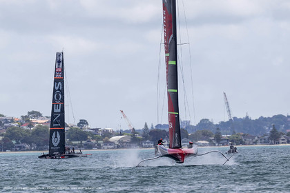 08 12 2020 - Auckland (NZL) - 36th America's Cup - Practice Sessions - Day 1