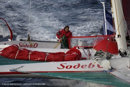 11 10 2008  -Lorient (FRA)  -  Multis Orma - Sodebo (Thomas Coville) - Route du Rhum 2006 training