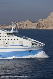 14 01 2012 - Marseille (FRA,13) - La Meridionale shipping company - the Piana off Marseille and the Calanques