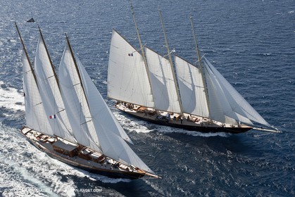 27 09 2010 - Saint Tropez (FRA,83) - Voiles de Saint Tropez - Creole vs Atlantic