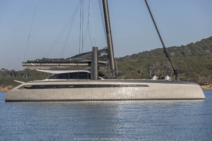 16 02 2019, Porquerolles (FRA,83), Gunboat 68 sail testing  3