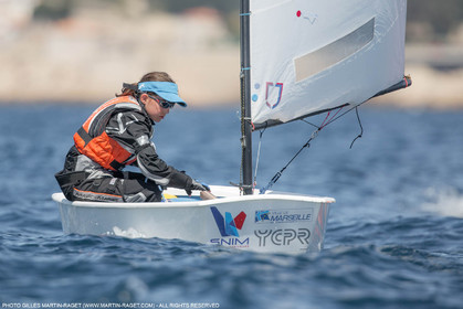 14 04 2016, Marseille (FRA,13), SNIM Dériveurs, Coupe Internationale de Printemps Optimist, Day 4