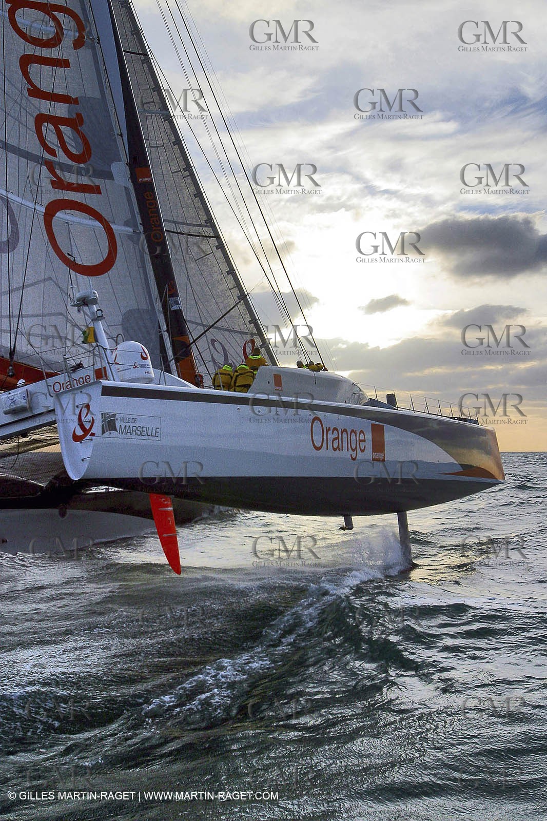 Orange II-La Trinité Mer-First trials