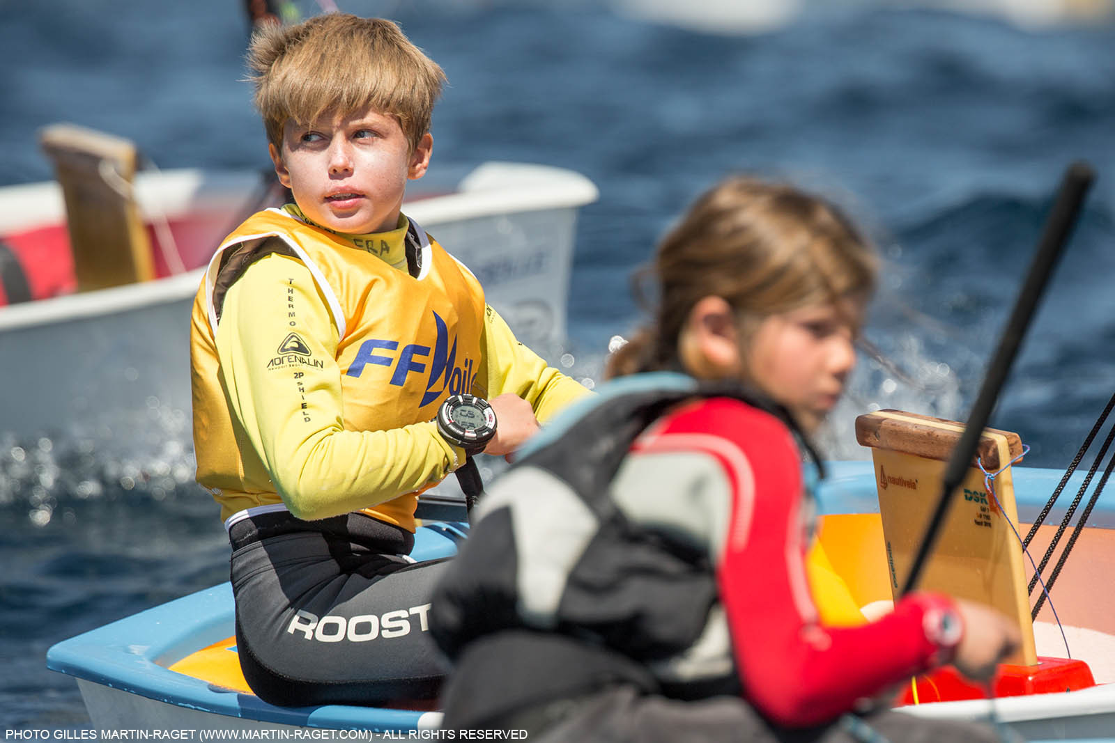 14 04 2016, Marseille (FRA,13), SNIM Dériveurs, Coupe Internationale de Printemps Optimist, Day 4