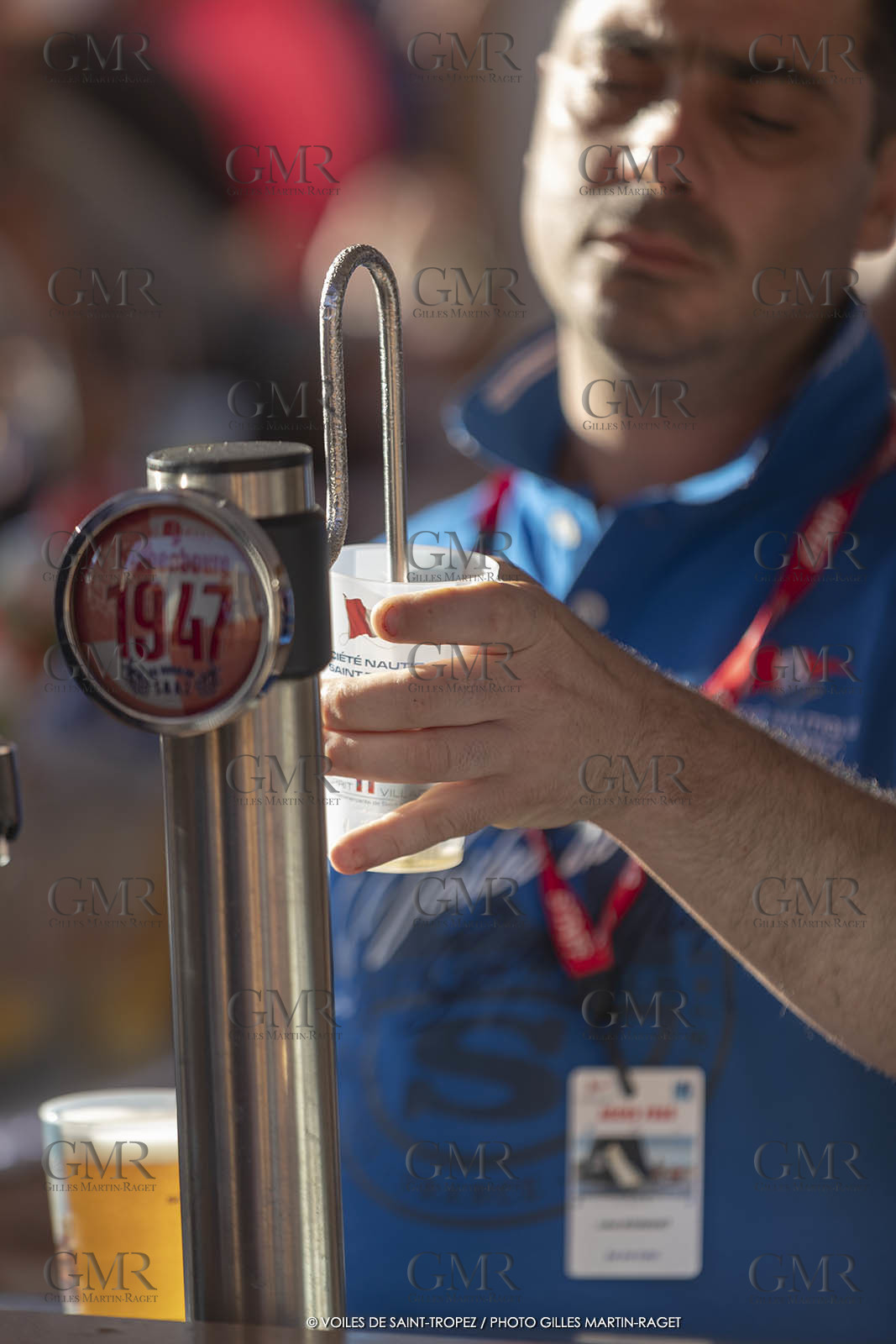 29 09 2018, Saint-Tropez (FRA,83), Voiles de Saint-Tropez 2019, Arrival Cannes-Saint-Tropez and trainings, inauguration du village