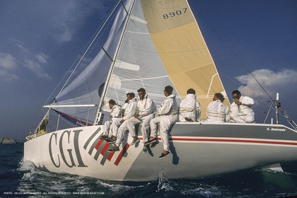 Sailing, Yacht Racing, One Ton Cup 1989, Naples (ITA)
