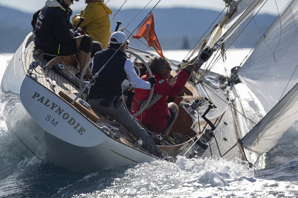 25 09 2022, Saint-Tropez (FRA, 83), Les Voiles de Saint-Tropez 2022, Arrivée des bateaux et de la Coupe d'Automne du Yacht Club de France